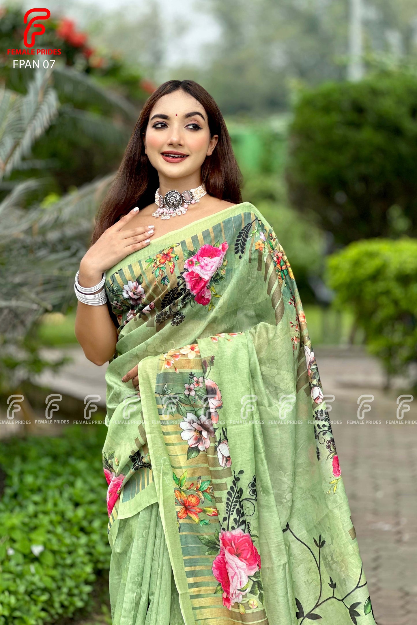 প্রিমিয়াম সফট সিল্ক শাড়ি-FPAN07