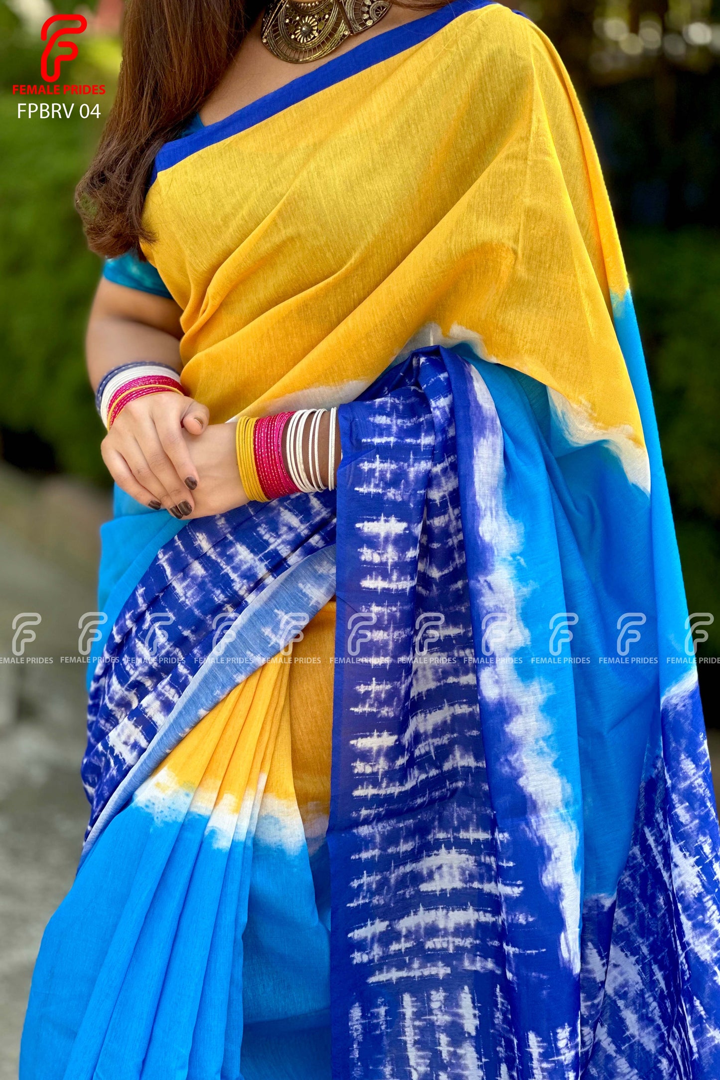 প্রিমিয়াম সফট সিল্ক শাড়ি-FPBRV04