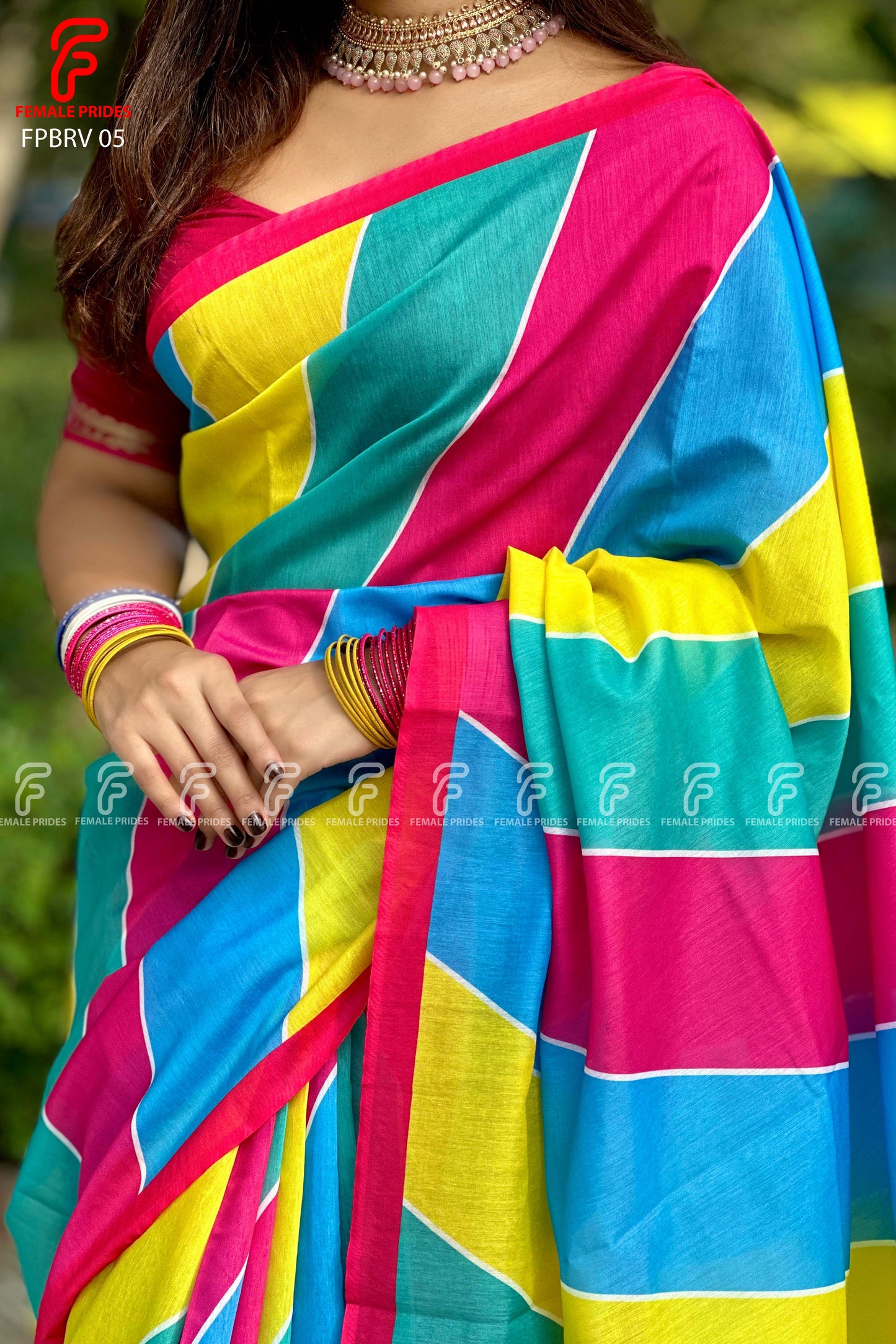 প্রিমিয়াম সফট সিল্ক শাড়ি-FPBRV05