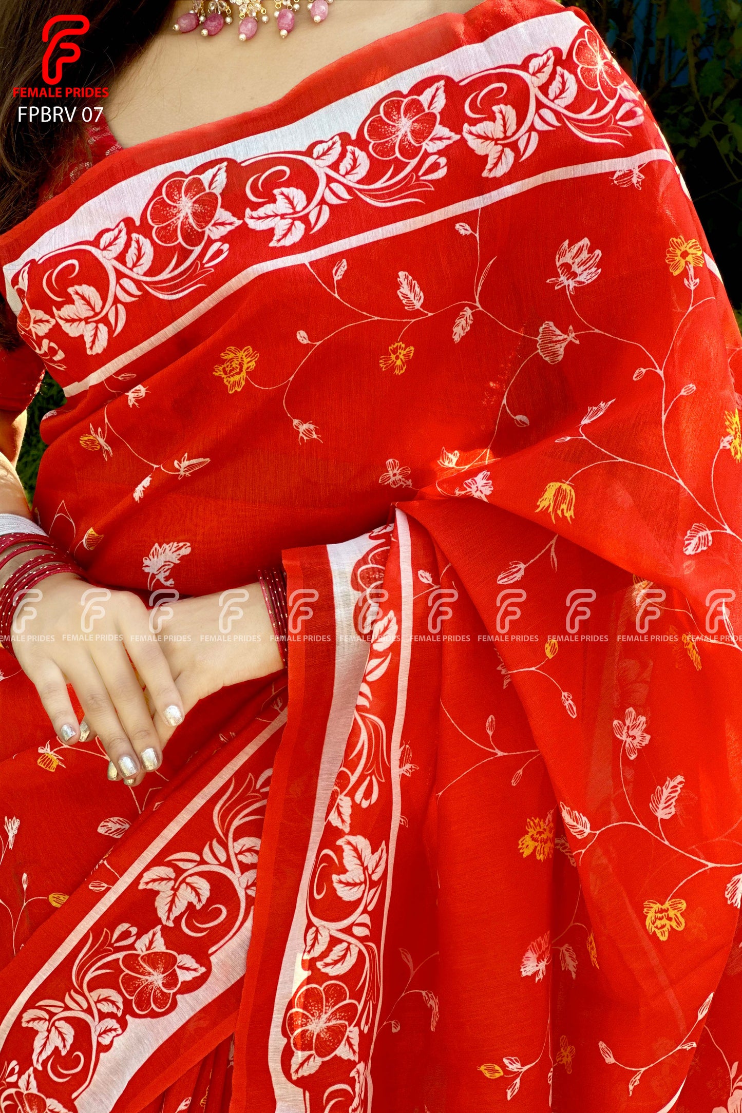 প্রিমিয়াম সফট সিল্ক শাড়ি-FPBRV07