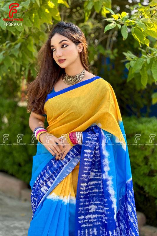 প্রিমিয়াম সফট সিল্ক শাড়ি-FPBRV04
